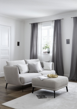 Preview: Schöner Wohnen Aura Silber 190 004 Teppich Raumbild (16)